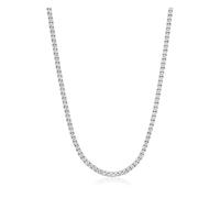 Nialaya - Tennis Choker in Silver - Femme - Accessoires - Gris - Taille: 2XS
