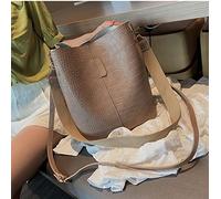 NIAN Crocodile Sac à bandoulière pour Femmes Sac à bandoulière Marque Designer Femmes Sacs de Luxe en Cuir PU Sac Seau Sac à Main