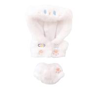 niannyyhouse 10 cm ~ 15 cm, 20 cm, 40 cm en peluche pour poupée avec sweat à capuche et pantalon d'ours en lait - Accessoires de poupée (10 cm ~ 15 cm)