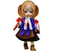 niannyyhouse Ancient Style OB11 Corps de poupée avec vêtements, figurine d'action BJD à l'échelle 1/12 (bleu)