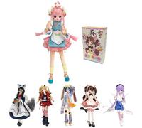 niannyyhouse BJD Blind Box Figurines, poupée articulée à billes avec vêtements, série Pretty Girl en constante évolution, figurine d'action de collection (1 pièce)