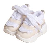 niannyyhouse BJD Chaussures de sport décontractées pour poupée articulée 1/3, 1/4, accessoires de déguisement de figurine d'action, 1 paire (beige, pour poupée BJD 1/3)