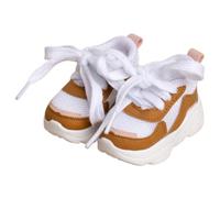 niannyyhouse BJD Chaussures de sport décontractées pour poupée articulée 1/3, 1/4, accessoires de déguisement de figurine d'action, 1 paire (marron, pour poupée BJD 1/3)