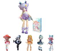 niannyyhouse BJD Figurine de boîte aveugle, poupée articulée à l'échelle 1/12 avec vêtements, série Champignon Girl, figurine articulée de collection (1 pièce)