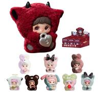 niannyyhouse Boîte aveugle en peluche Maymei Love Endless Series, 10 cm-13 cm, figurines en peluche, jolis cadeaux de collection (8 pièces)