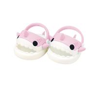 niannyyhouse Chaussons en peluche pour poupée - 20 cm - Chaussons en peluche douce - Accessoires de déguisement (rose)