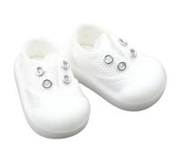 niannyyhouse Chaussures de poupée BJD 1/12 pour figurine d'action de 10,9 à 14 cm (blanc)