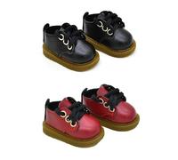niannyyhouse Chaussures en cuir pour poupée en peluche de 15 cm, longueur 5 cm, 1/6BJD 30 cm, accessoires de déguisement (A-3)