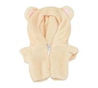 niannyyhouse Combinaison ample en peluche douce pour poupée - 10 cm - Accessoires de déguisement - Dinosaure (beige)