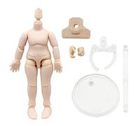 niannyyhouse DOD Figurine d'action de poupée de 10 cm adaptée pour tête de poupée BJD 1/12 (blanc laiteux - paquet standard A)