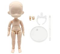 niannyyhouse DOD Figurine d'action de poupée de 13 cm adaptée pour les poupées BJD 1/12 (blanc laiteux - paquet standard B)