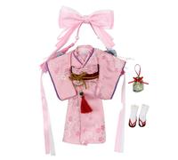 niannyyhouse Ensemble kimono compatible avec Blythe, OB24, accessoires de déguisement de poupée articulée à rotule