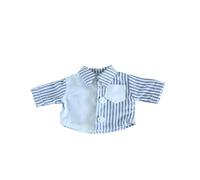 niannyyhouse OB11 Chemise à carreaux pour poupée - Échelle 1/12 - Figurine d'action BJD - Accessoires de vêtements (blanc)