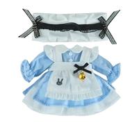 niannyyhouse OB11 Ensemble de vêtements de poupée et tablier pour poupée BJD Échelle 1/12 Bleu