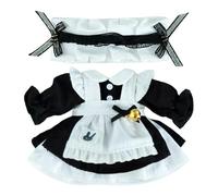 niannyyhouse OB11 Ensemble de vêtements de poupée et tablier pour poupée BJD Échelle 1/12 (Noir)