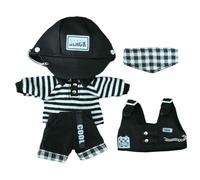 niannyyhouse OB11 Ensemble gilet tactique pour poupée, échelle 1/12 BJD, accessoires pour figurines d'action, collection de vêtements miniatures (noir)