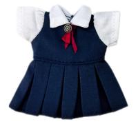 niannyyhouse OB11 Jupe d'uniforme scolaire pour figurine d'action de 11 cm (bleu)