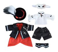 niannyyhouse OB11 Vêtements de poupée Dark Night Walker Set d'accessoires pour figurines d'action BJD Échelle 1/12