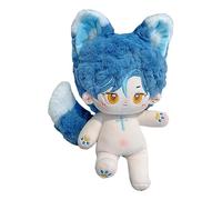 niannyyhouse Poupée en peluche avec oreilles de lapin et queue de garçon de 20,3 cm - Corps rembourré sans attribut - Cadeau de déguisement (4 avec squelette)