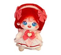 niannyyhouse Poupée en Peluche de 20 cm, Corps en Peluche humanoïde sans attribut 20,3 cm, Corps Normal, vêtements à Porter, Cadeaux de déguisement (a-32-avec Squelette)