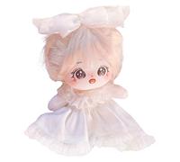 niannyyhouse Poupée en Peluche de 20 cm, Corps en Peluche humanoïde sans attribut 20,3 cm, Corps Normal, vêtements à Porter, Cadeaux de déguisement (a-20-avec Squelette)