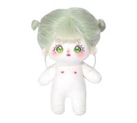 niannyyhouse Poupée en peluche de 20 cm, corps en peluche humanoïde sans attribut 20,3 cm, corps normal, vêtements à porter, cadeaux de déguisement (a-11-avec squelette)