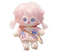 niannyyhouse Poupée en Peluche de 20 cm, Corps Humain sans attribut 20,3 cm, Corps Normal, vêtements à Porter (A-19-avec Squelette)