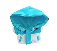 niannyyhouse Veste de frappe en peluche de 20 cm avec couleurs contrastées - Accessoires pour poupée (bleu + blanc)