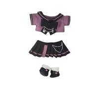 niannyyhouse Vêtements de poupée 20 cm, chemises, jupes, chaussures, costume d'étudiant, accessoires de déguisement de poupée en peluche de 20,3 cm
