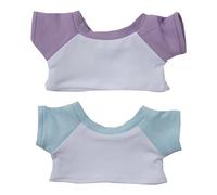 niannyyhouse Vêtements de poupée en peluche - 10 cm, 15 cm, 20 cm - Avec t-shirt - Sous-vêtements en peluche douce - Accessoires de déguisement (A5, 20 cm)