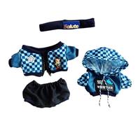 niannyyhouse Vêtements de poupée en peluche de 10 cm à 15 cm, 20 cm, 40 cm (bleu, 20 cm)