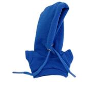 niannyyhouse Vêtements de poupée en peluche, sweat à capuche de couleur unie, 7 cm-10 cm, accessoires de déguisement d'animaux en peluche (bleu)