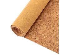 NIANTONG Tissu De Liège Naturel en Liège en Forme De Faux Tissu en Simili Cuir pour Bricolage Artisanat, Chaussures, Tapisserie D'ameublement, Sacs, Sacs à Main(Color:135x91cm)