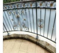 NIANXINN Brise-Vue pour Balcon,Feuille de Plastique Acrylique Brillant Givré,Panneaux de Clôture de Confidentialité,Résistant Aux Intempéries,pourJardin,Fenêtre,Décoration de Maison (90x150cm)