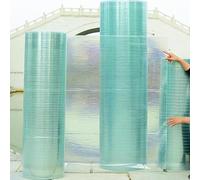 NIANXINN Feuille Polycarbonate en Fibre de Verre,Plaques de Toiture Panneau de Remplacement en Plastique Transparent,Protection UV Pluie Neige,Porche Pergola Serre Couverture de Toit (0.5x2m)