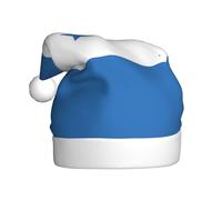 Nianyuer Chapeau de Père Noël imprimé drapeau du Honduras - Chapeau de Père Noël amusant - En peluche douce pour les vacances en famille