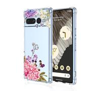 Niaoszhex Flower Coque pour Google Pixel 7 Pro,TPU Material,Drop-Proof Case,Full Four Corners Protective Case.Anti-Vibration.(A57)