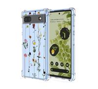 Niaoszhex Flower Coque pour Google Pixel 7,TPU Material,Drop-Proof Case,Full Four Corners Protective Case.Anti-Vibration.(A96)