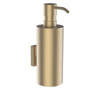 Niara distributeur de savon liquide mural or pâle mat 62x107x187 mm - LAUFEN H3830621650001