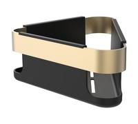 Niara panier mural d'angle de douche or pâle mat 214x214x80 mm - LAUFEN H3850611650021