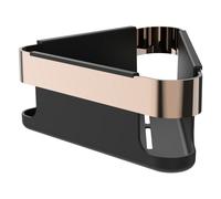 Niara panier mural d'angle de douche rose gold brossé 214x214x80 mm - LAUFEN H3850611620021