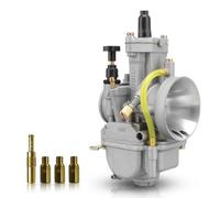 NIBBI PWK 30 Carburateur de moto avec jet de carburateur pour Pit Bike Dirt Bike Motocross Enduro On/Off Road ATV Quad Scooter