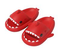 NIBESSER Pantoufle de Requin, Adulte Été Pantoufles Femme Homme Comfortable Shark Slides Cloud Slippers Chaussons Antidérapants Open Toe Chaussures De Piscine Plage Chaussons De Bain Douche Maison