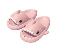 NIBESSER Pantoufle de Requin, Adulte Été Pantoufles Femme Homme Comfortable Shark Slides Cloud Slippers Chaussons Antidérapants Open Toe Chaussures De Piscine Plage Chaussons De Bain Douche Maison