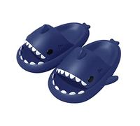 NIBESSER Pantoufle de Requin, Adulte Été Pantoufles Femme Homme Comfortable Shark Slides Cloud Slippers Chaussons Antidérapants Open Toe Chaussures De Piscine Plage Chaussons De Bain Douche Maison