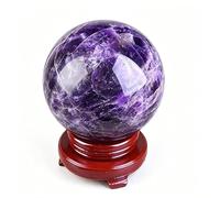 NIBHZ Boule d'améthyste Naturelle, Ornement de Boule d'améthyste de rêve