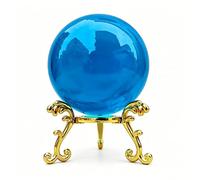 NIBHZ Boule de Cristal avec Support idéale pour la décoration de Bureau. Ces Choses Cool comme Accessoire de Photographie et sphère de Divination Feng Shui comme décoration,E,50mm