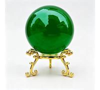 NIBHZ Boule de Cristal avec Support idéale pour la décoration de Bureau. Ces Choses Cool comme Accessoire de Photographie et sphère de Divination Feng Shui comme décoration,C,80mm