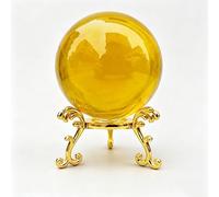 NIBHZ Boule de Cristal avec Support idéale pour la décoration de Bureau. Ces Choses Cool comme Accessoire de Photographie et sphère de Divination Feng Shui comme décoration,I,80mm