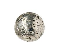 NIBHZ Boule de Cristal de calcopyrite Naturelle, Artisanat en Pierre Naturelle utilisé dans la Collection Feng Shui, décoration de la Maison, Pierre de Cristal Reiki,50~55mm